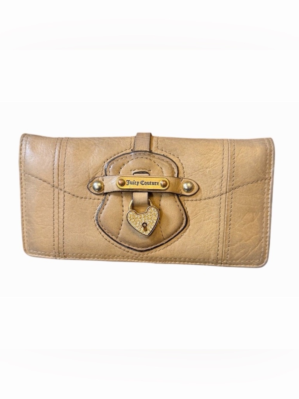 Juicy Couture Beige Wallet Y2K
Vintage With Heart Charm